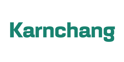 The word Karnchang is written in bold, green sans-serif font on a white background.